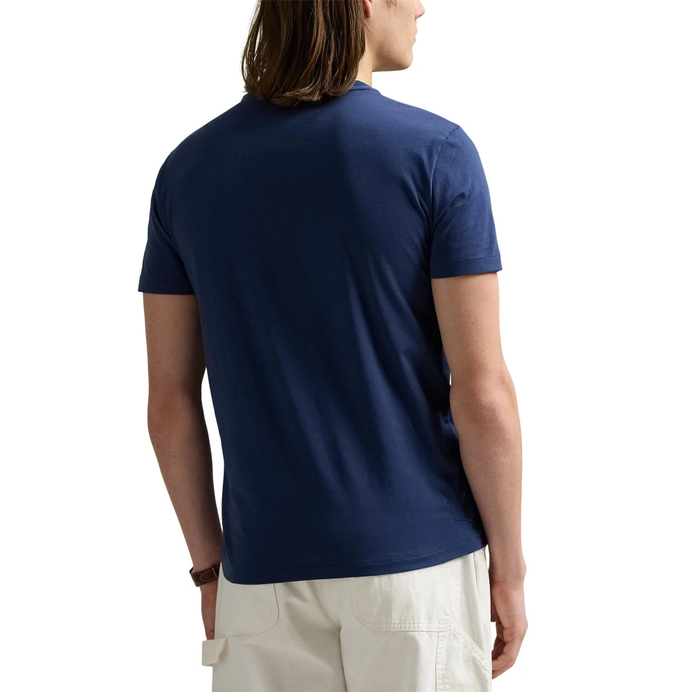 Custom Slim Fit Jersey T-shirt με στρογγυλή λαιμόκοψη Polo Ralph Lauren
