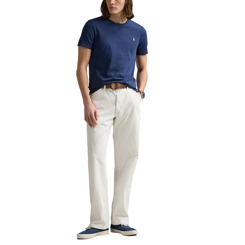 Custom Slim Fit Jersey T-shirt με στρογγυλή λαιμόκοψη Polo Ralph Lauren