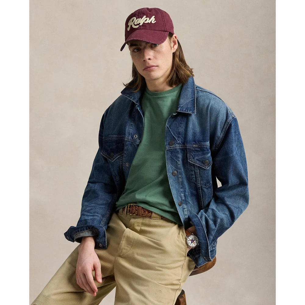 Custom Slim Fit Jersey T-shirt με στρογγυλή λαιμόκοψη Polo Ralph Lauren