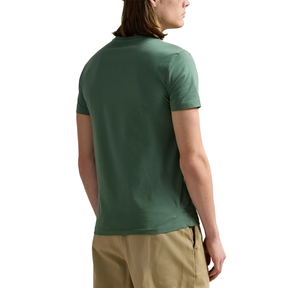 Custom Slim Fit Jersey T-shirt με στρογγυλή λαιμόκοψη Polo Ralph Lauren