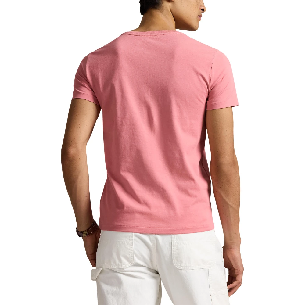 Custom Slim Fit Jersey T-shirt με στρογγυλή λαιμόκοψη Polo Ralph Lauren