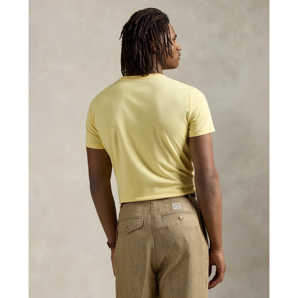 Custom Slim Fit Jersey T-shirt με στρογγυλή λαιμόκοψη Polo Ralph Lauren