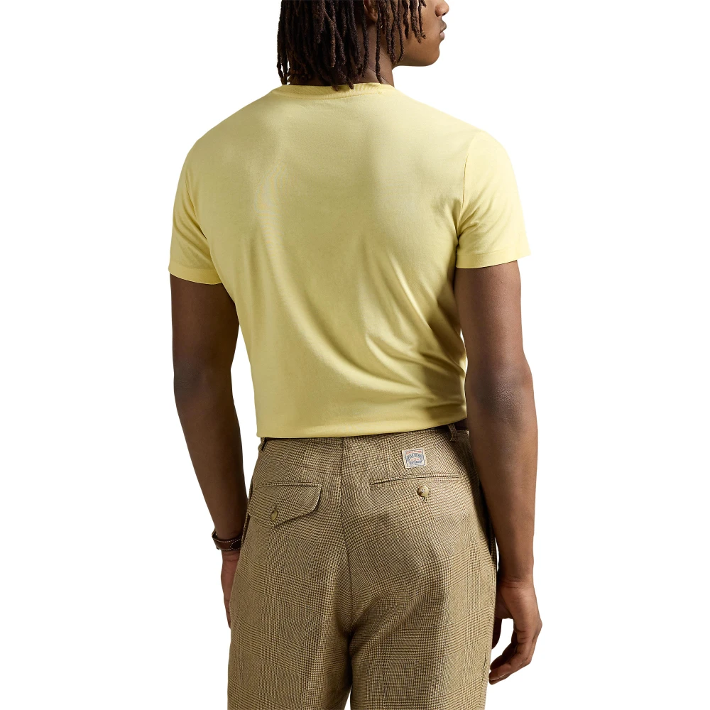 Custom Slim Fit Jersey T-shirt με στρογγυλή λαιμόκοψη Polo Ralph Lauren