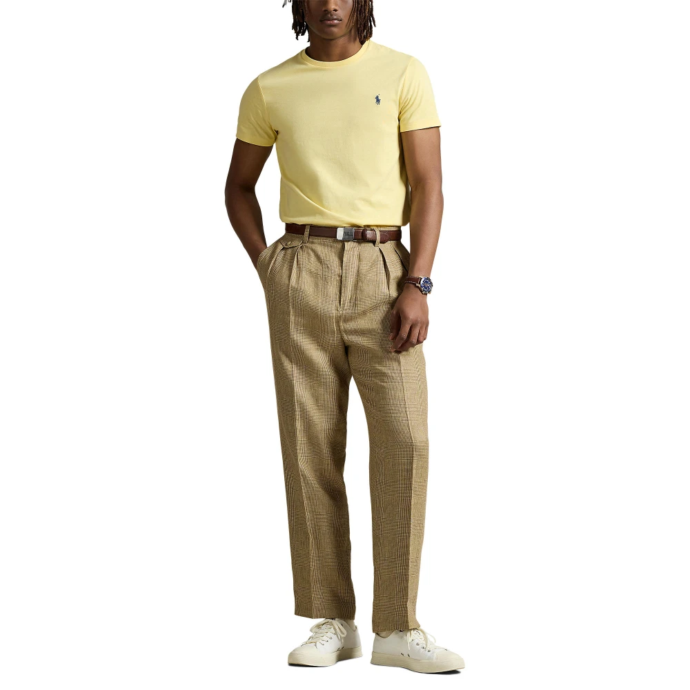 Custom Slim Fit Jersey T-shirt με στρογγυλή λαιμόκοψη Polo Ralph Lauren