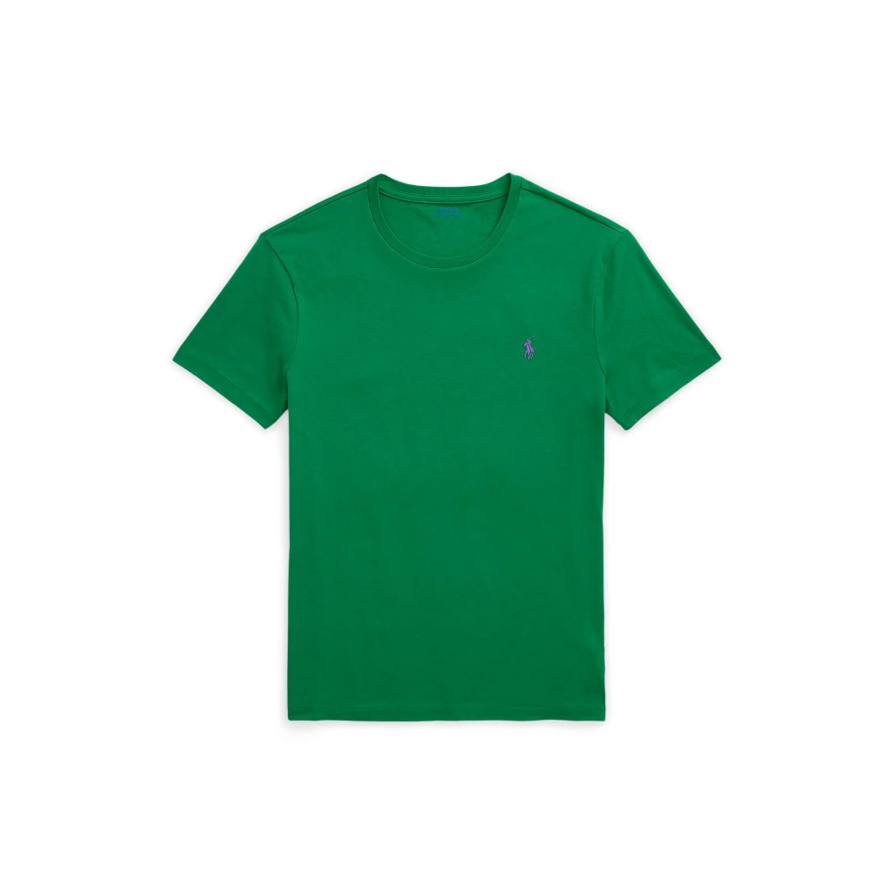 Custom Slim Fit Jersey T-shirt με στρογγυλή λαιμόκοψη Polo Ralph Lauren