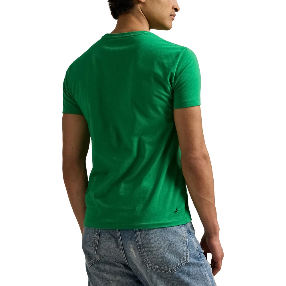 Custom Slim Fit Jersey T-shirt με στρογγυλή λαιμόκοψη Polo Ralph Lauren