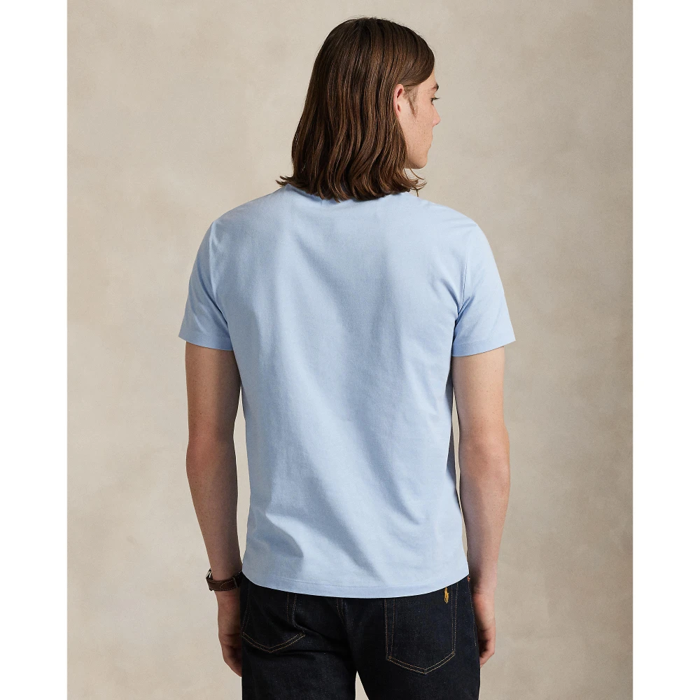 Custom Slim Fit Jersey T-shirt με στρογγυλή λαιμόκοψη Polo Ralph Lauren