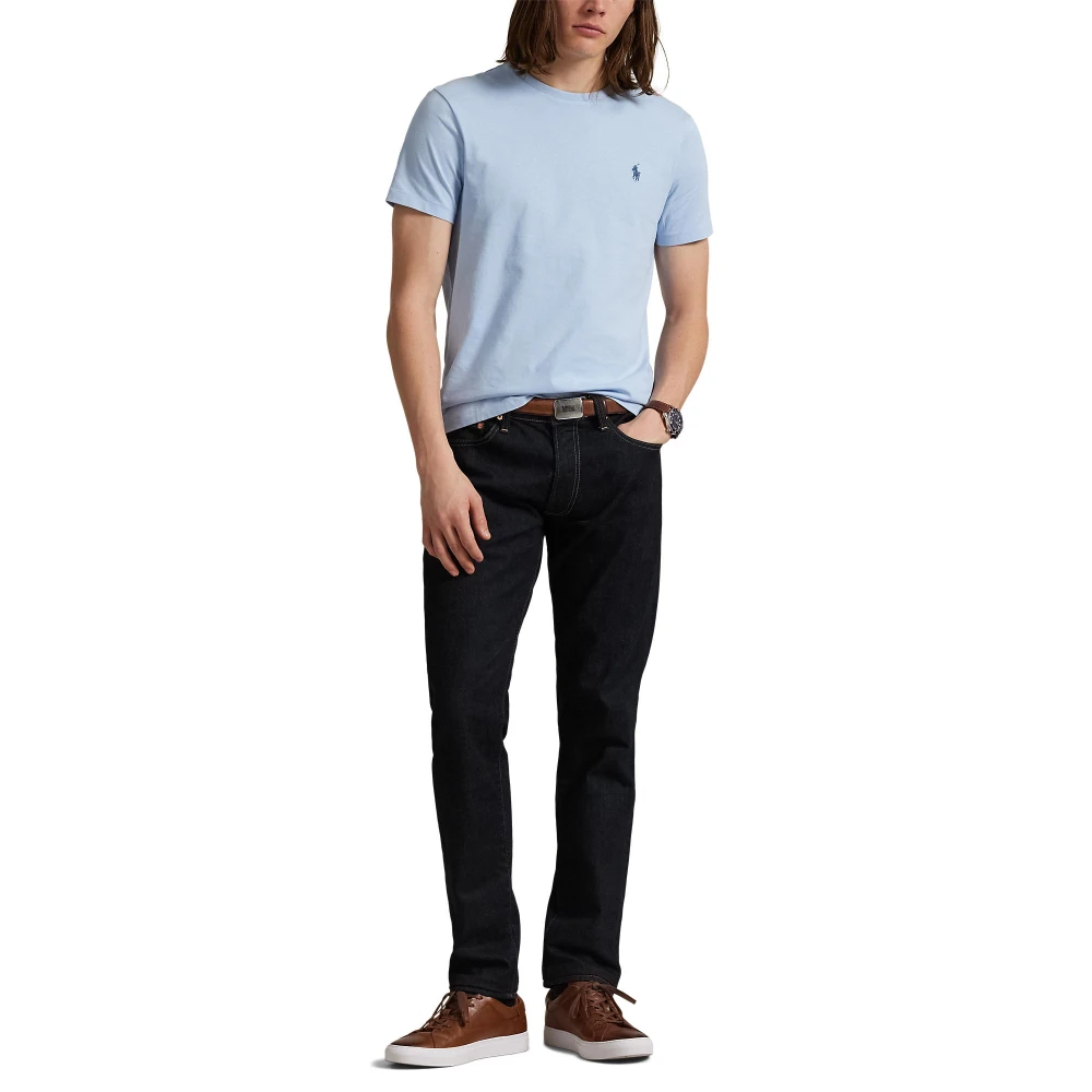 Custom Slim Fit Jersey T-shirt με στρογγυλή λαιμόκοψη Polo Ralph Lauren