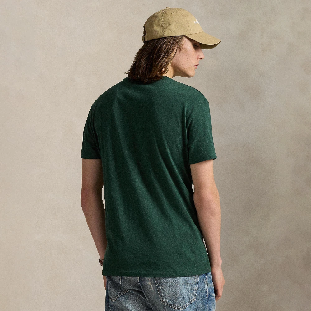 Custom Slim Fit Jersey T-shirt με στρογγυλή λαιμόκοψη Polo Ralph Lauren