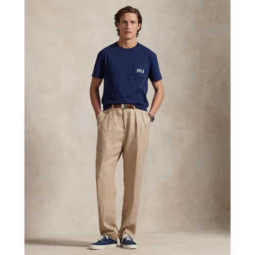 Custom Slim Fit Jersey T-shirt με στρογγυλή λαιμόκοψη Polo Ralph Lauren