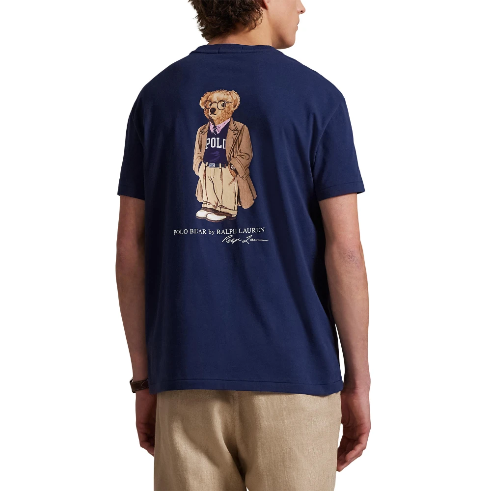 Custom Slim Fit Jersey T-shirt με στρογγυλή λαιμόκοψη Polo Ralph Lauren