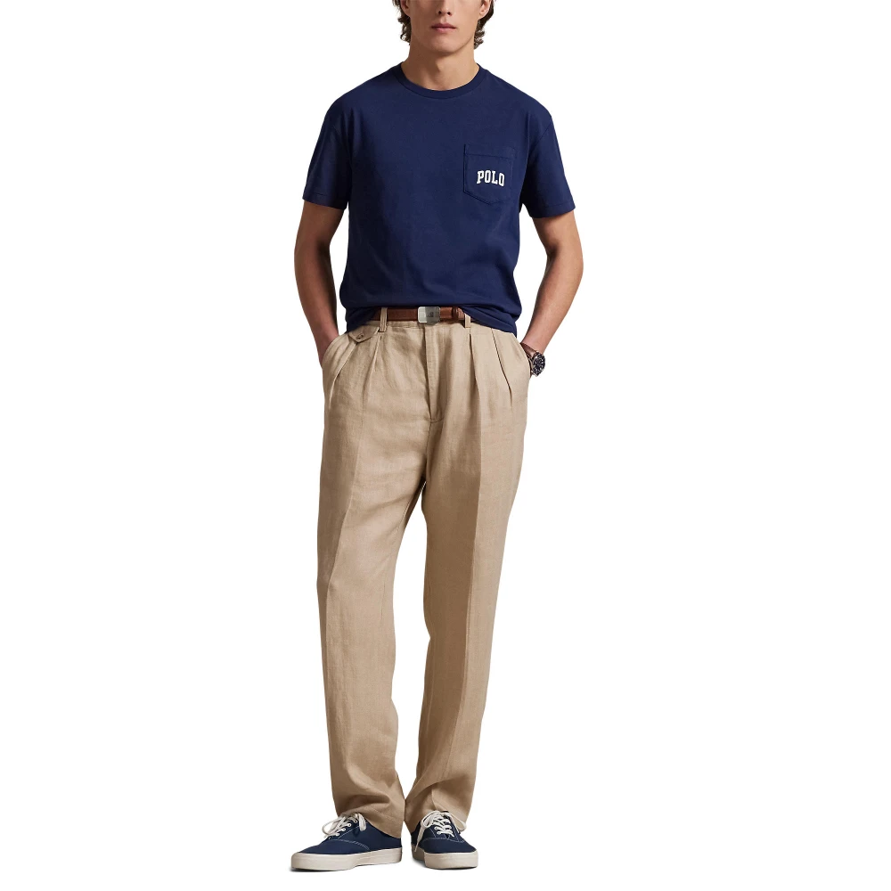 Custom Slim Fit Jersey T-shirt με στρογγυλή λαιμόκοψη Polo Ralph Lauren