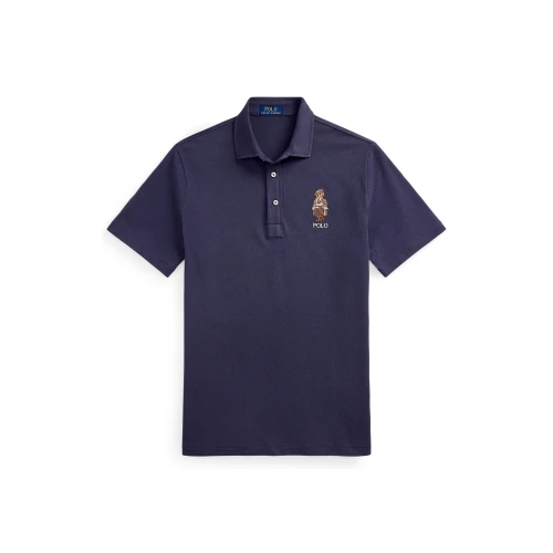 Custom Slim Polo Bear Mesh Polo Shirt Polo Ralph Lauren
