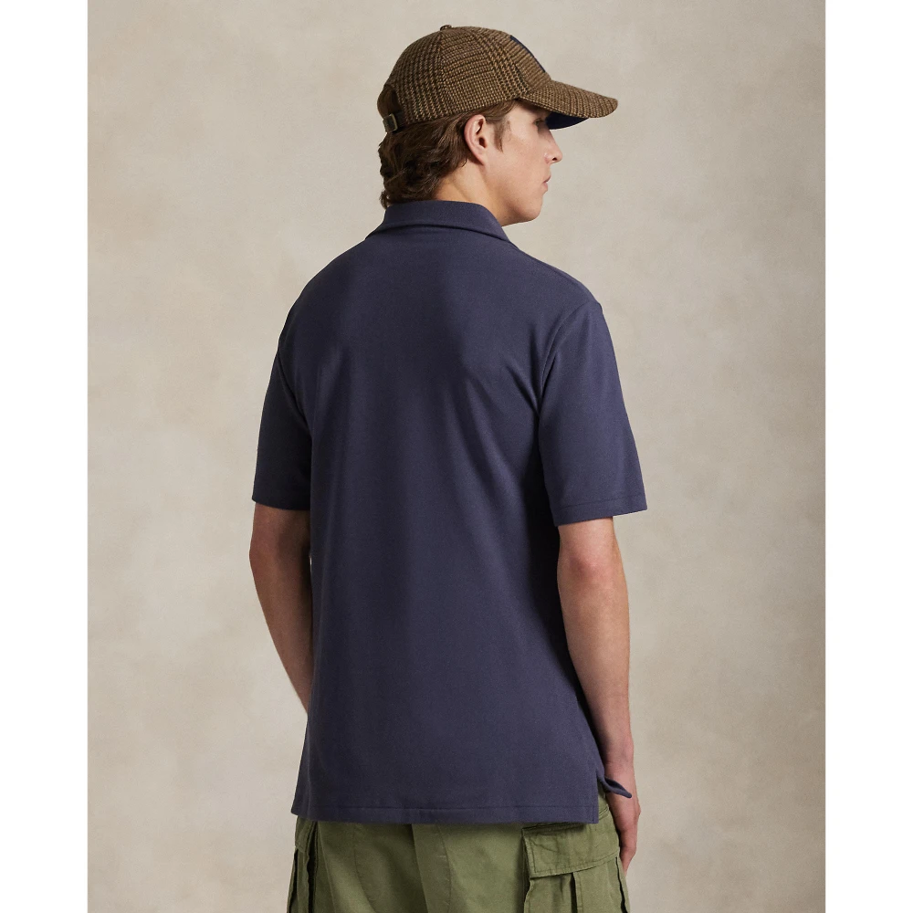 Custom Slim Polo Bear Mesh Polo Shirt Polo Ralph Lauren