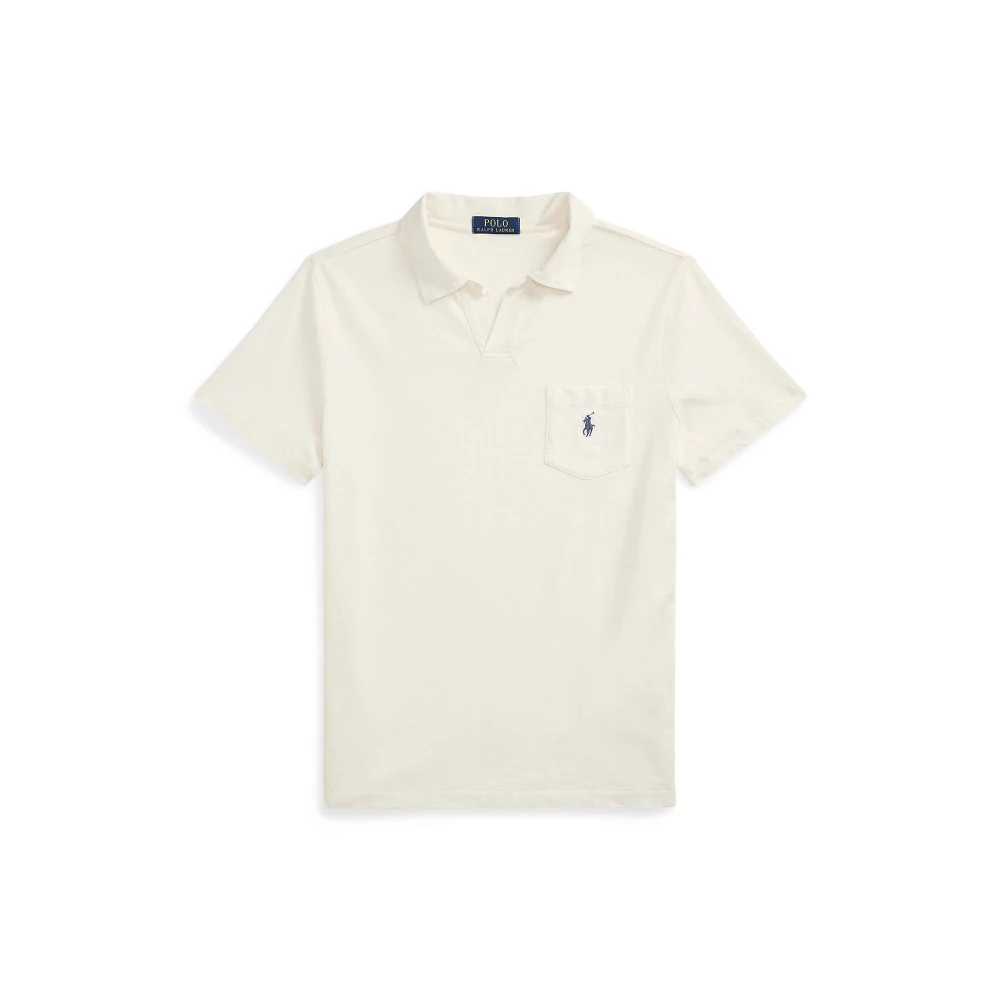 Standard Fit Polo Shirt από βαμβάκι-λινό Polo Ralph Lauren