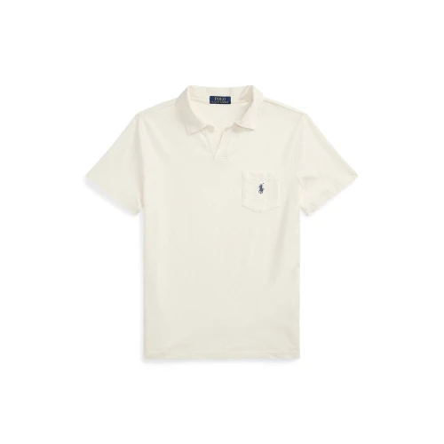 Standard Fit Polo Shirt από βαμβάκι-λινό Polo Ralph Lauren