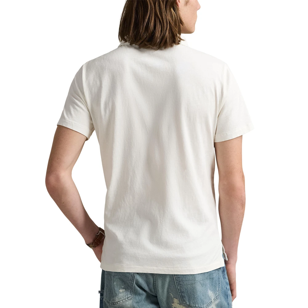 Standard Fit Polo Shirt από βαμβάκι-λινό Polo Ralph Lauren