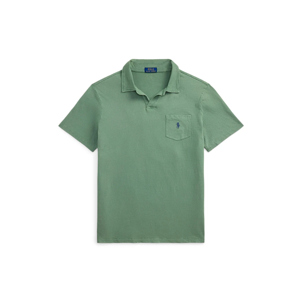 Standard Fit Polo Shirt από βαμβάκι-λινό Polo Ralph Lauren