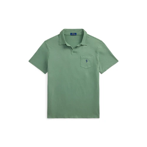 Standard Fit Polo Shirt από βαμβάκι-λινό Polo Ralph Lauren