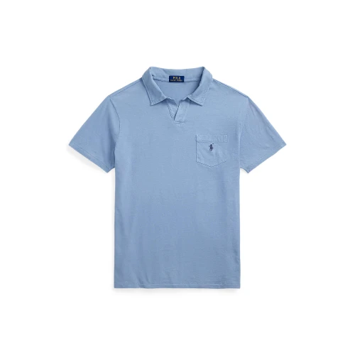 Standard Fit Polo Shirt από βαμβάκι-λινό Polo Ralph Lauren