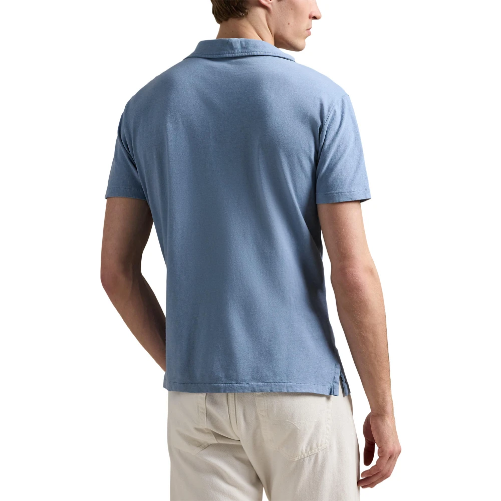 Standard Fit Polo Shirt από βαμβάκι-λινό Polo Ralph Lauren