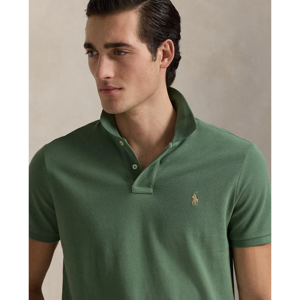 Polo Shirt από Mesh Ύφασμα Polo Ralph Lauren
