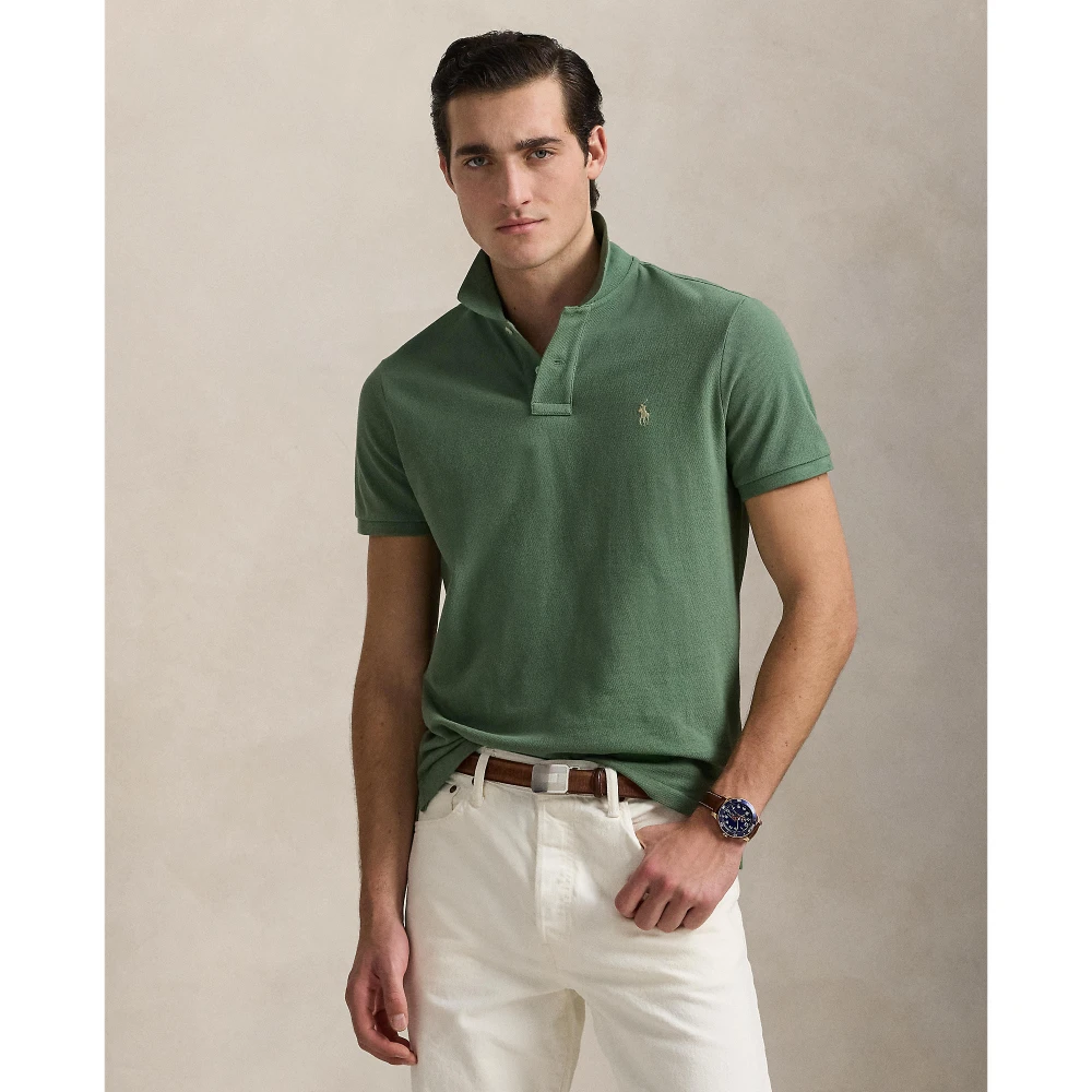 Polo Shirt από Mesh Ύφασμα Polo Ralph Lauren
