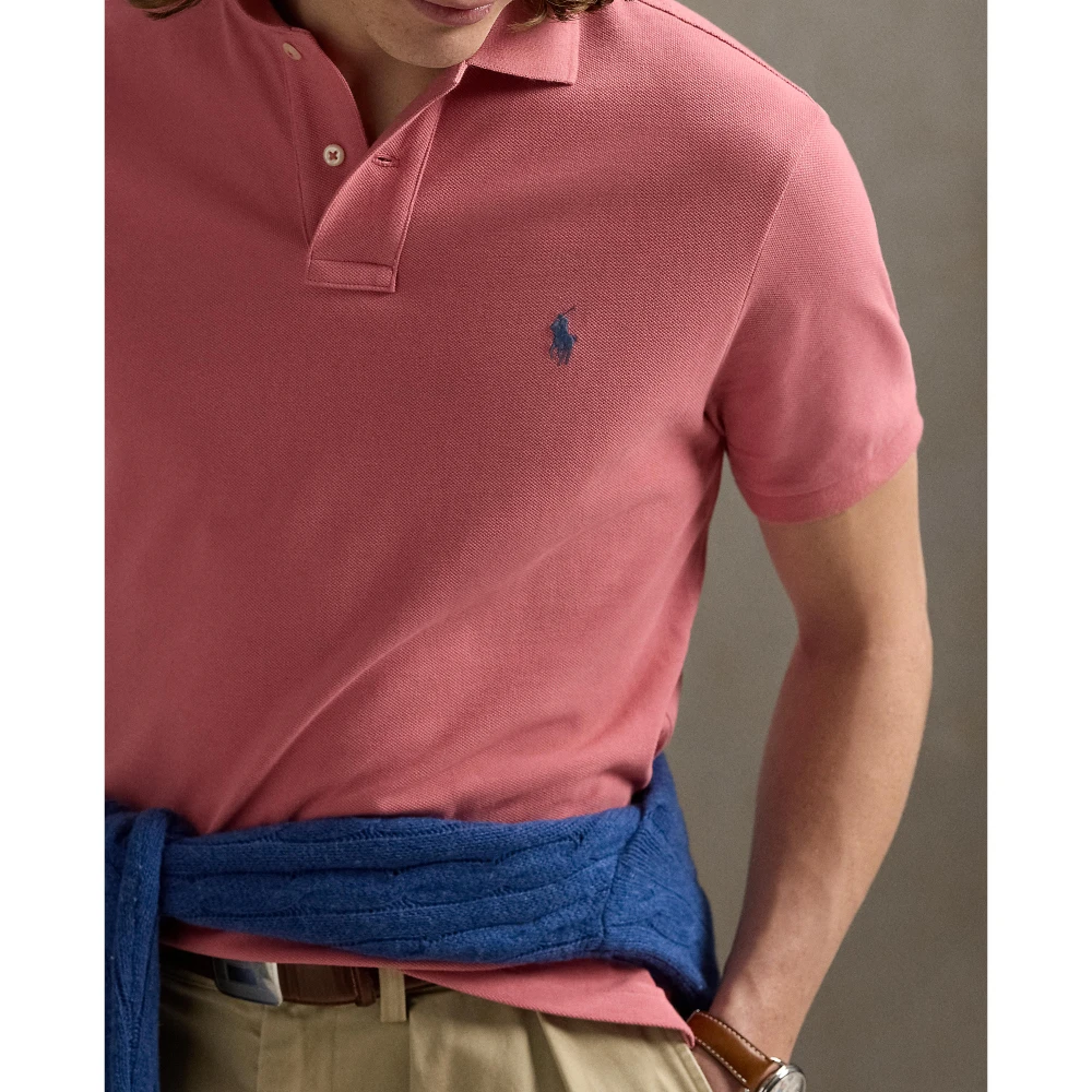 Polo Shirt από Mesh Ύφασμα Polo Ralph Lauren