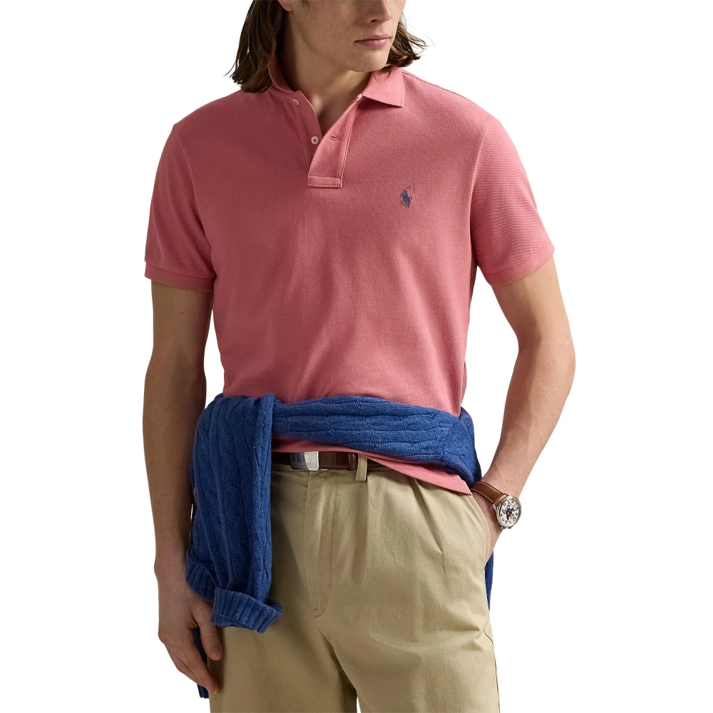 Polo Shirt από Mesh Ύφασμα Polo Ralph Lauren