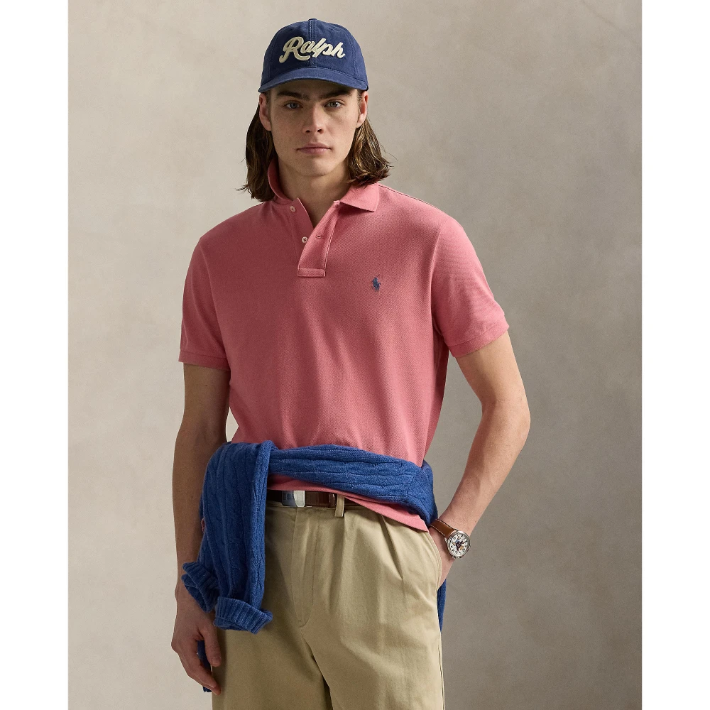 Polo Shirt από Mesh Ύφασμα Polo Ralph Lauren