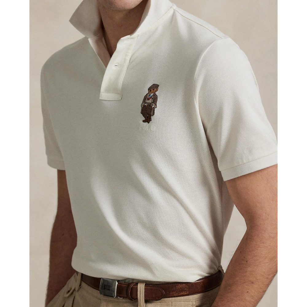 Polo Shirt με Αρκούδο Polo, Custom Slim Fit Polo Ralph Lauren