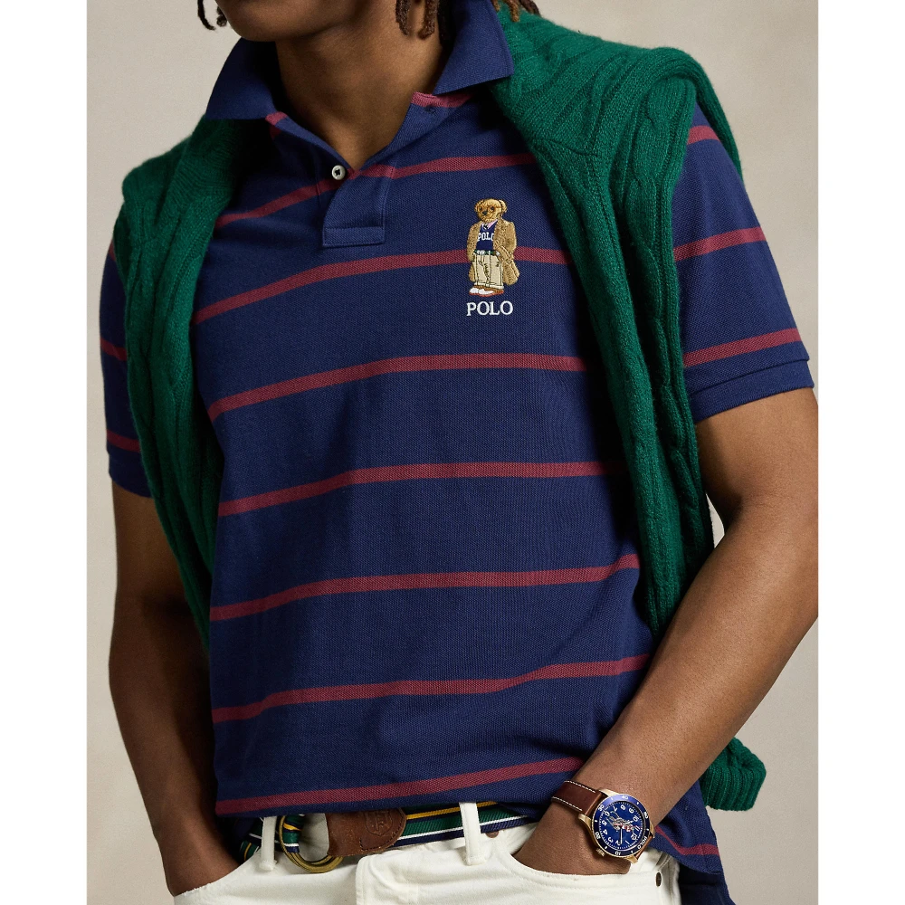 Polo Shirt με Αρκούδα Polo, Custom Slim Fit Polo Ralph Lauren