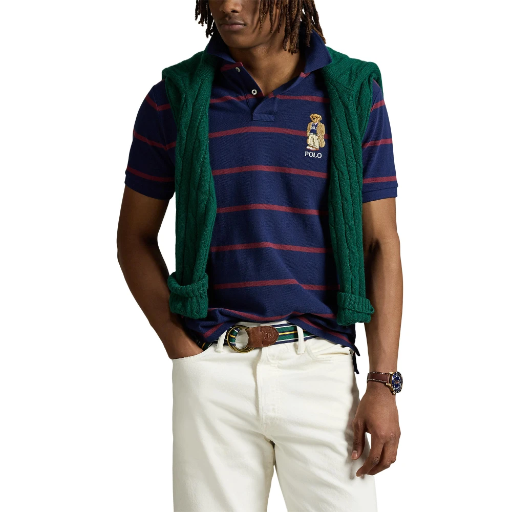 Polo Shirt με Αρκούδα Polo, Custom Slim Fit Polo Ralph Lauren