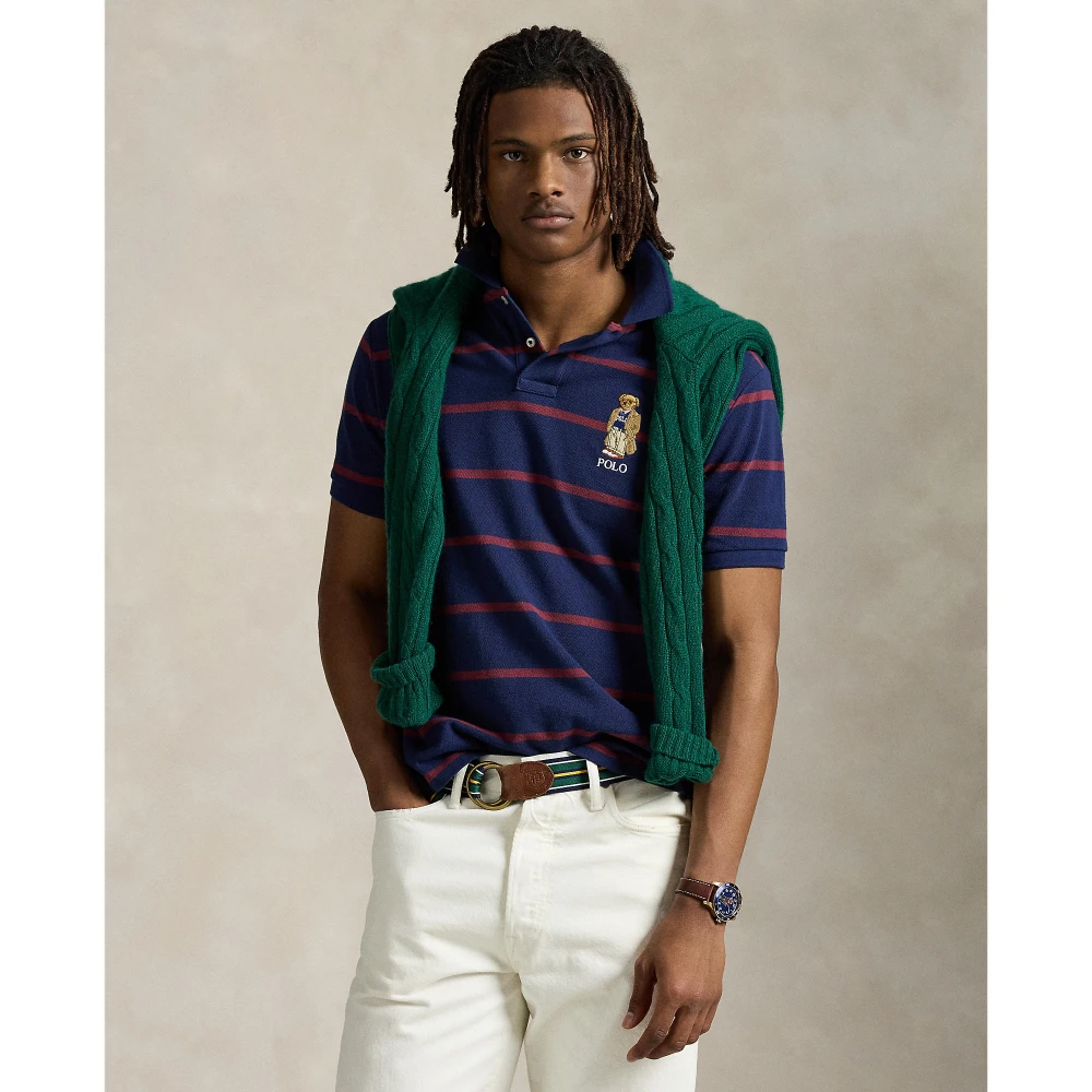 Polo Shirt με Αρκούδα Polo, Custom Slim Fit Polo Ralph Lauren