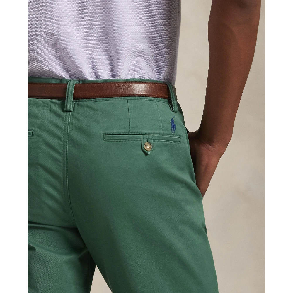Παντελόνι Chino Stretch Straight Fit με Ξέβαμμα Polo Ralph Lauren