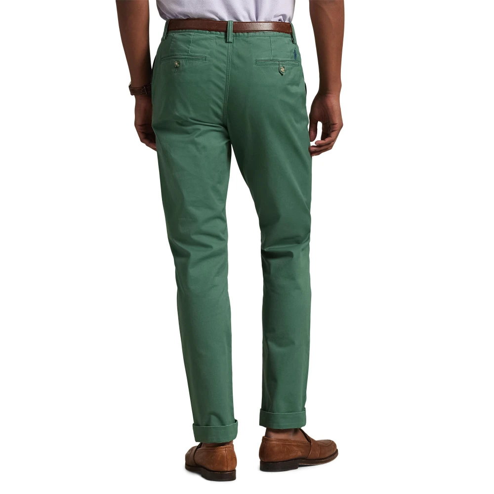 Παντελόνι Chino Stretch Straight Fit με Ξέβαμμα Polo Ralph Lauren