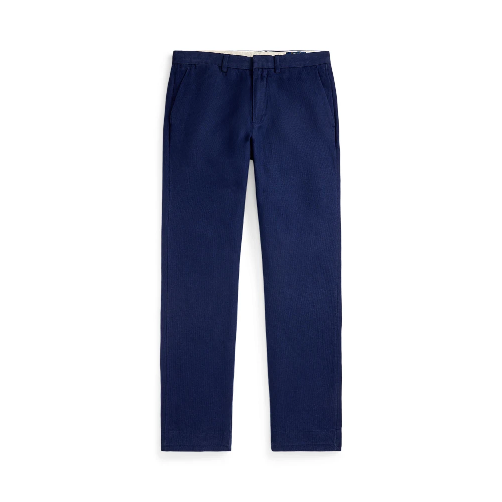 Παντελόνι Straight Fit από Ύφασμα Twill με Σχέδιο Καρό Houndstooth Polo Ralph Lauren