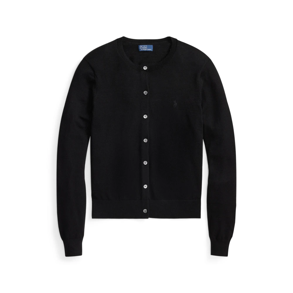 Μάλλινη Ζακέτα με Στρογγυλή Λαιμόκοψη Polo Ralph Lauren