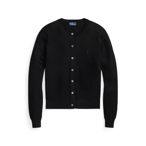 Μάλλινη Ζακέτα με Στρογγυλή Λαιμόκοψη Polo Ralph Lauren