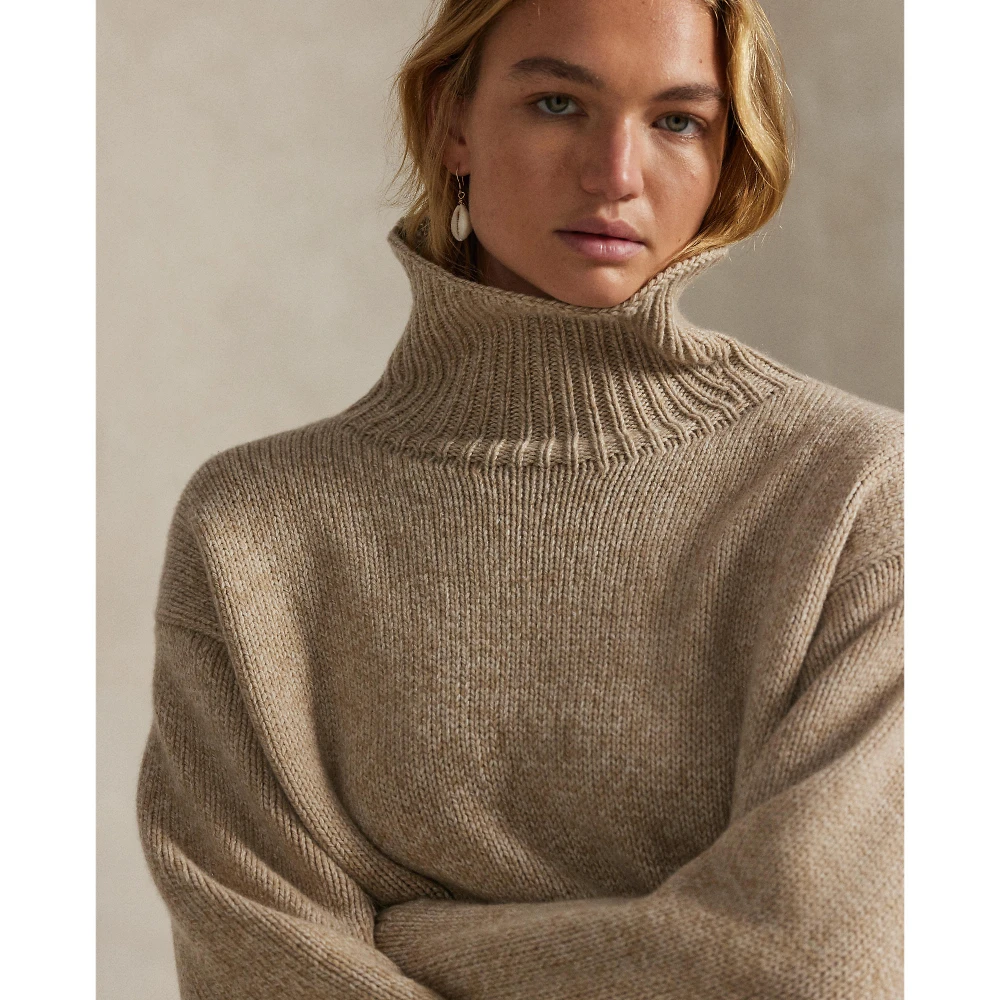 Πουλόβερ ζιβάγκο από μάλλινο και κασμίρι Polo Ralph Lauren.