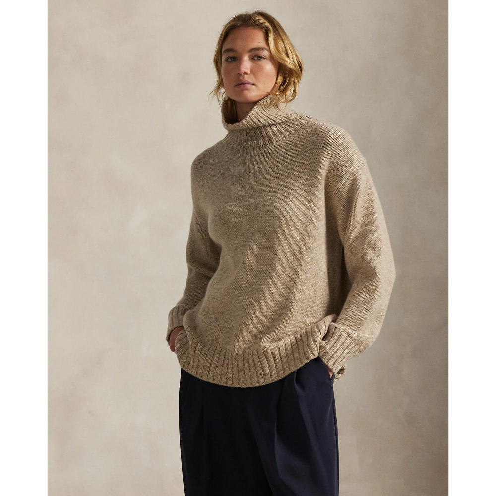 Πουλόβερ ζιβάγκο από μάλλινο και κασμίρι Polo Ralph Lauren.