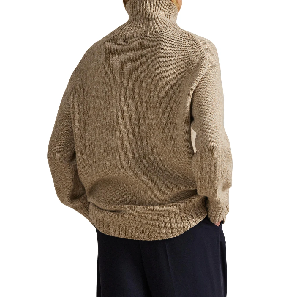 Πουλόβερ ζιβάγκο από μάλλινο και κασμίρι Polo Ralph Lauren.