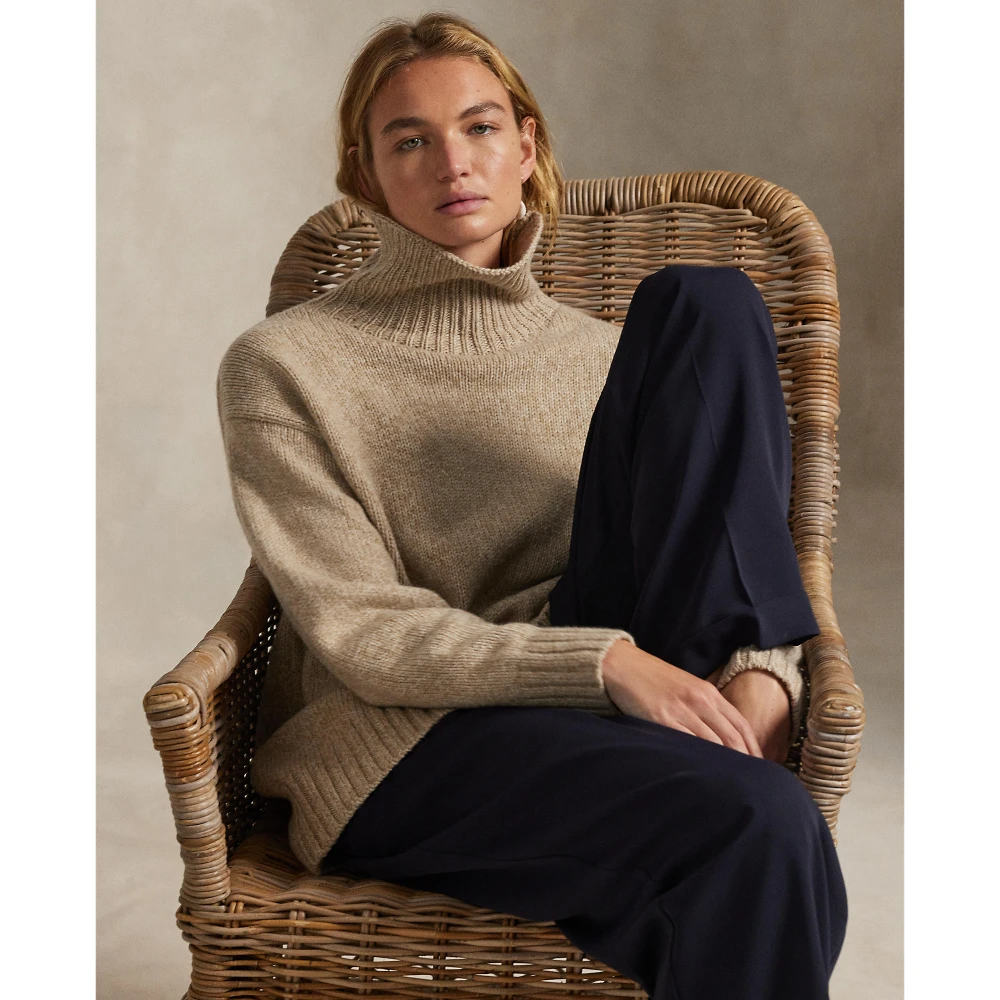 Πουλόβερ ζιβάγκο από μάλλινο και κασμίρι Polo Ralph Lauren.