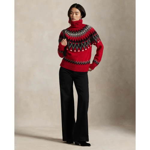 Πουλόβερ ζιβάγκο Fair Isle Polo Ralph Lauren.
