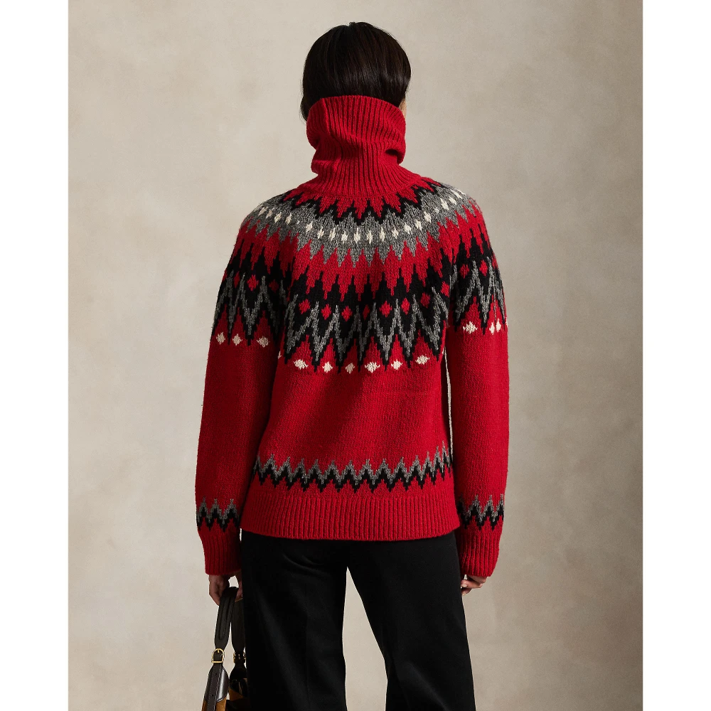 Πουλόβερ ζιβάγκο Fair Isle Polo Ralph Lauren.