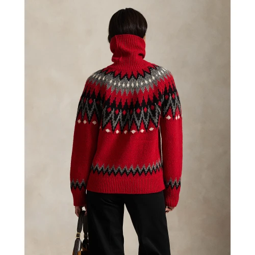 Πουλόβερ ζιβάγκο Fair Isle Polo Ralph Lauren.