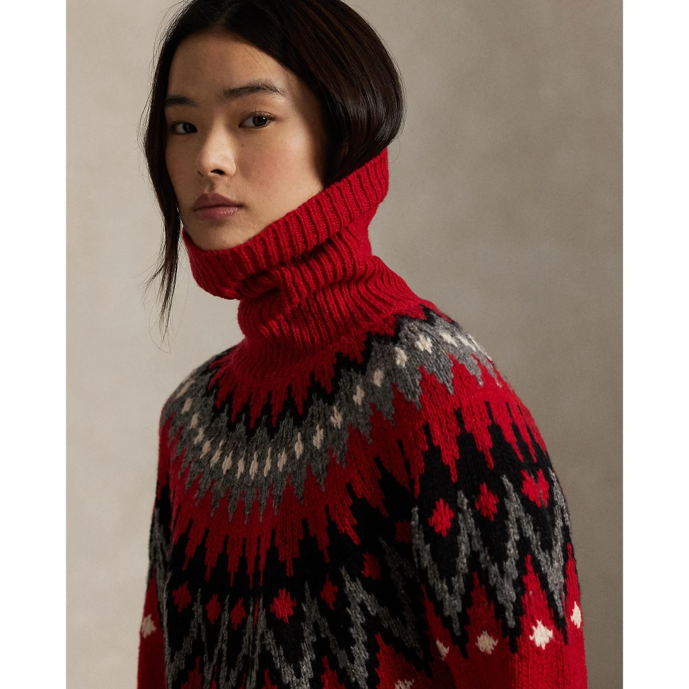 Πουλόβερ ζιβάγκο Fair Isle Polo Ralph Lauren.
