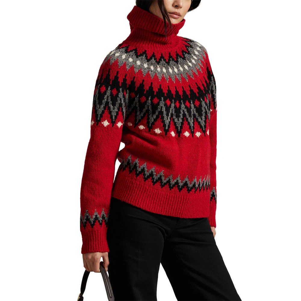 Πουλόβερ ζιβάγκο Fair Isle Polo Ralph Lauren.