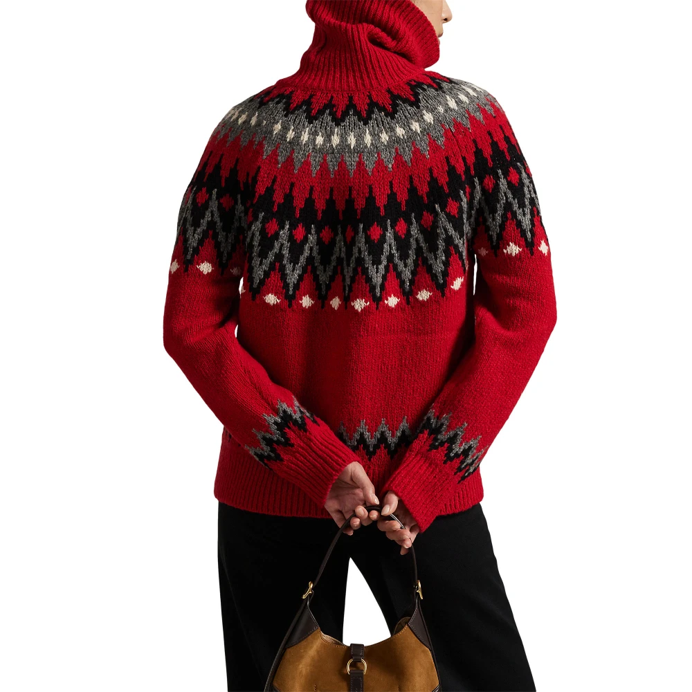 Πουλόβερ ζιβάγκο Fair Isle Polo Ralph Lauren.