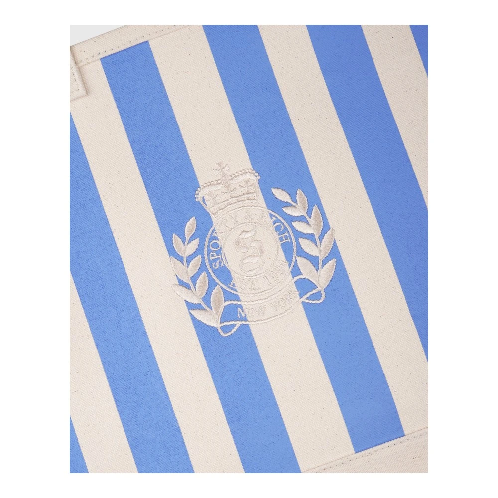 NY Crest Beach Tote - Natural/Softee Sporty & Rich